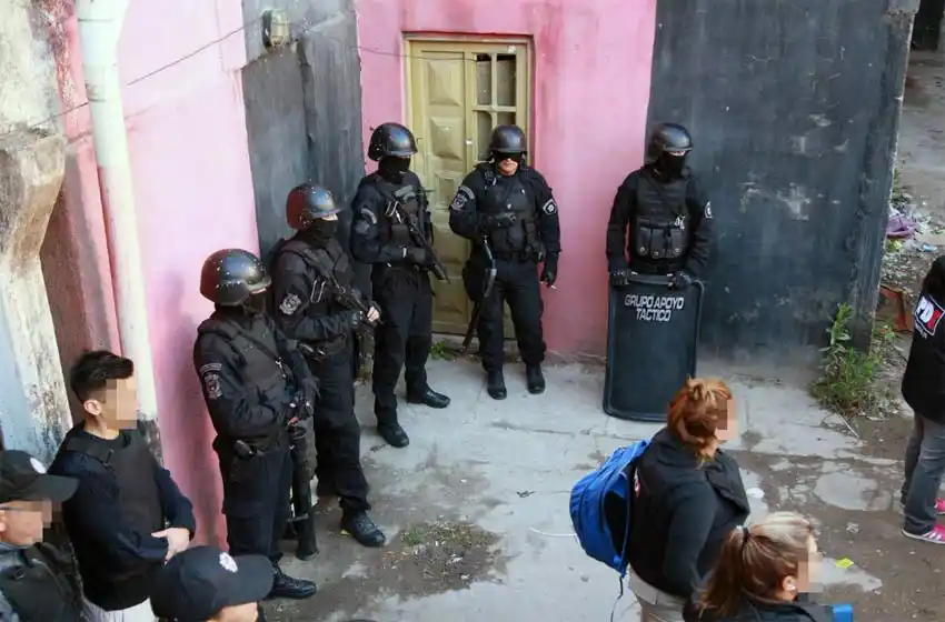 Allanamientos en barrio Municipal: «Estamos golpeando al delito con múltiples acciones en el territorrio»
