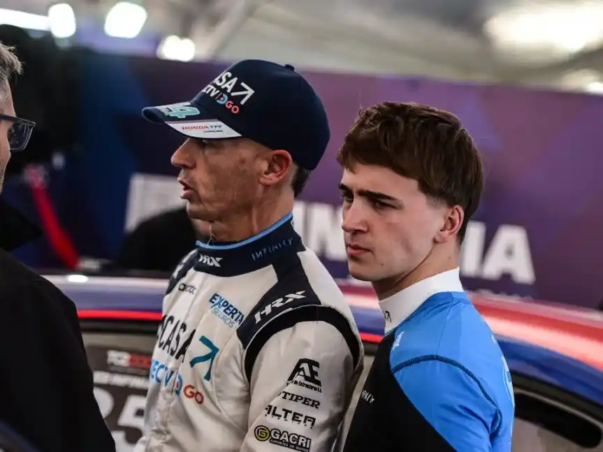 Leonel y Tiago Pernía estarán en el TCR el próximo fin de semana.