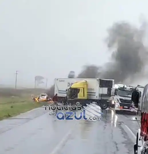 Kilómetro 251 de la Ruta Nacional N°3 (NoticiasdeAzul.com)
