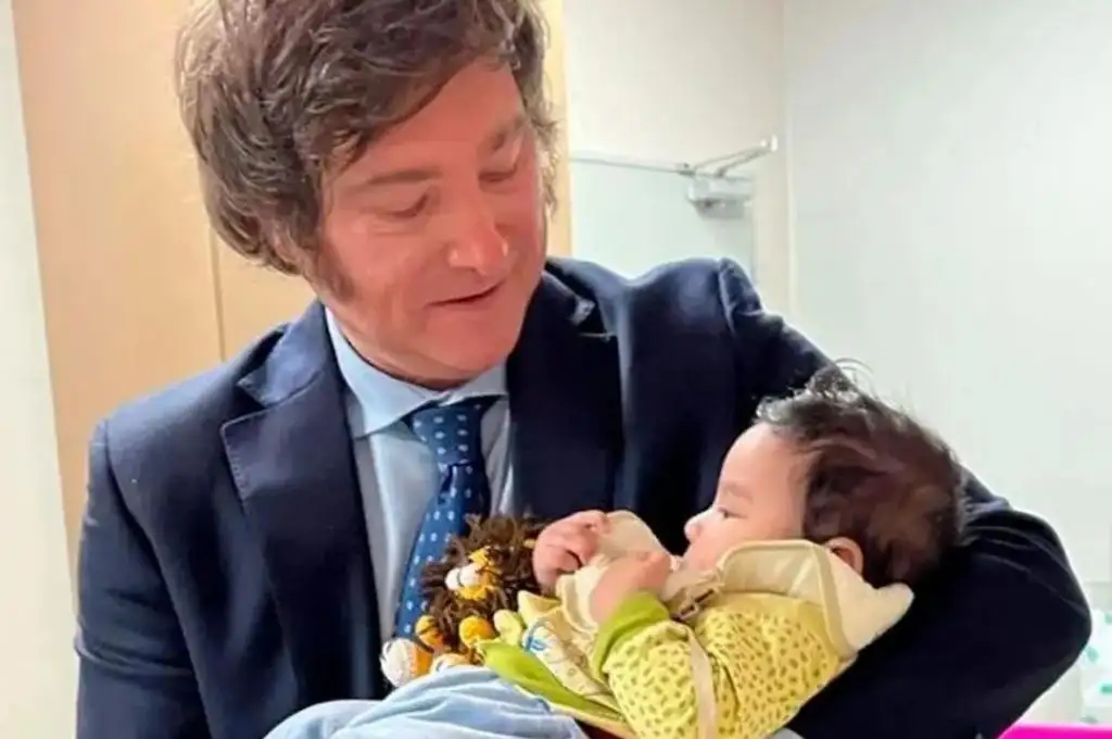 Una mamá le puso “Milei” a su bebé en honor al diputado liberal
