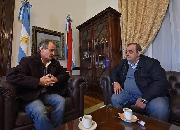 Caso Gisela: el Gobernador se reunió con el Intendente de Santa Elena