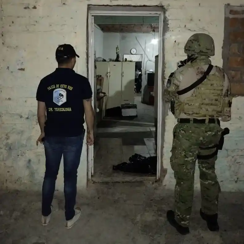 Allanaron dos "kioscos de droga" en un barrio, pero no detuvieron a nadie