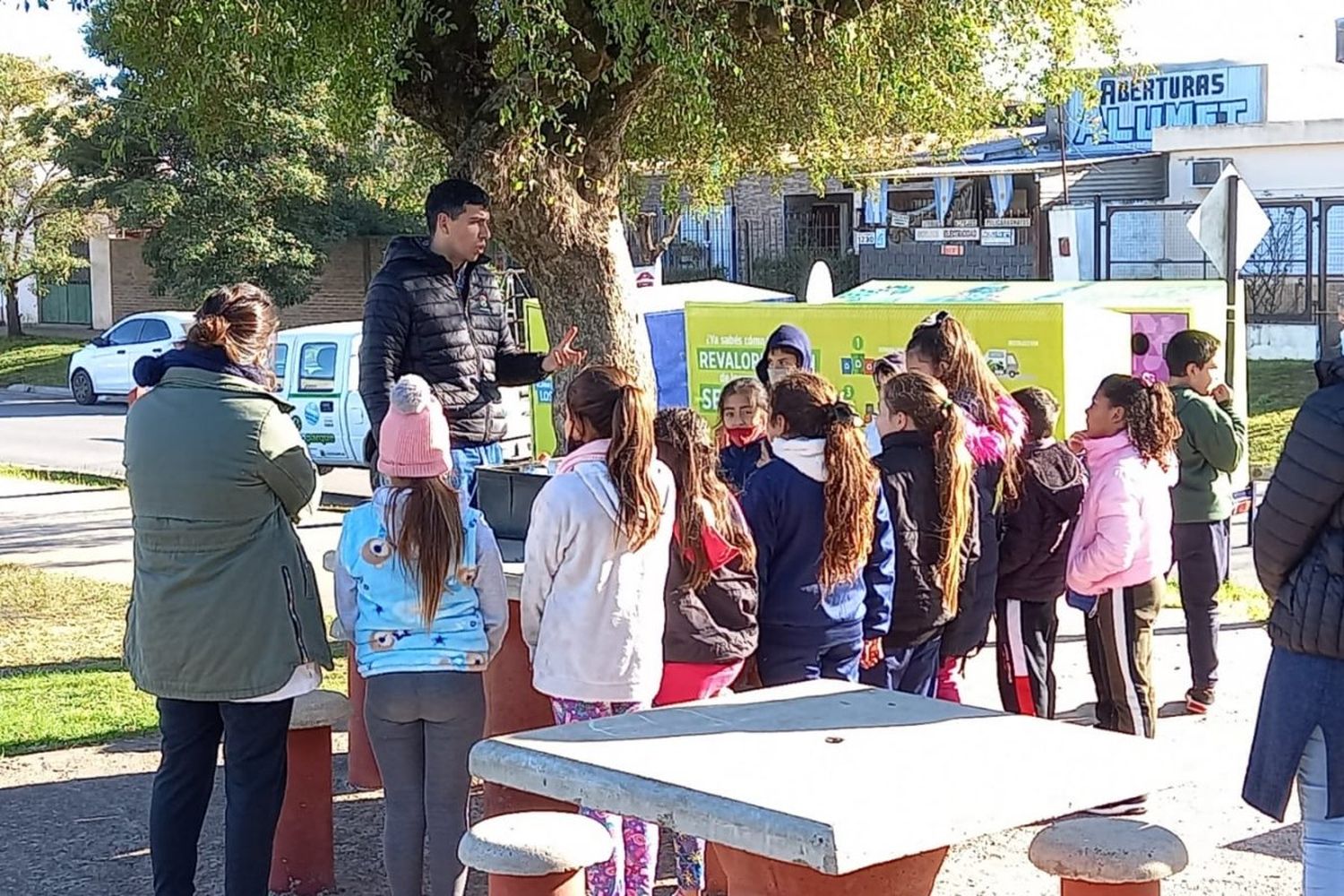En el mes del reciclaje, el Punto Verde Móvil irá a las escuela