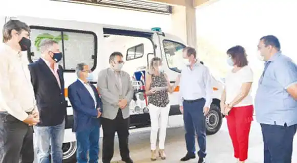 Bordet suma una ambulancia más  al sistema sanitario en Concordia