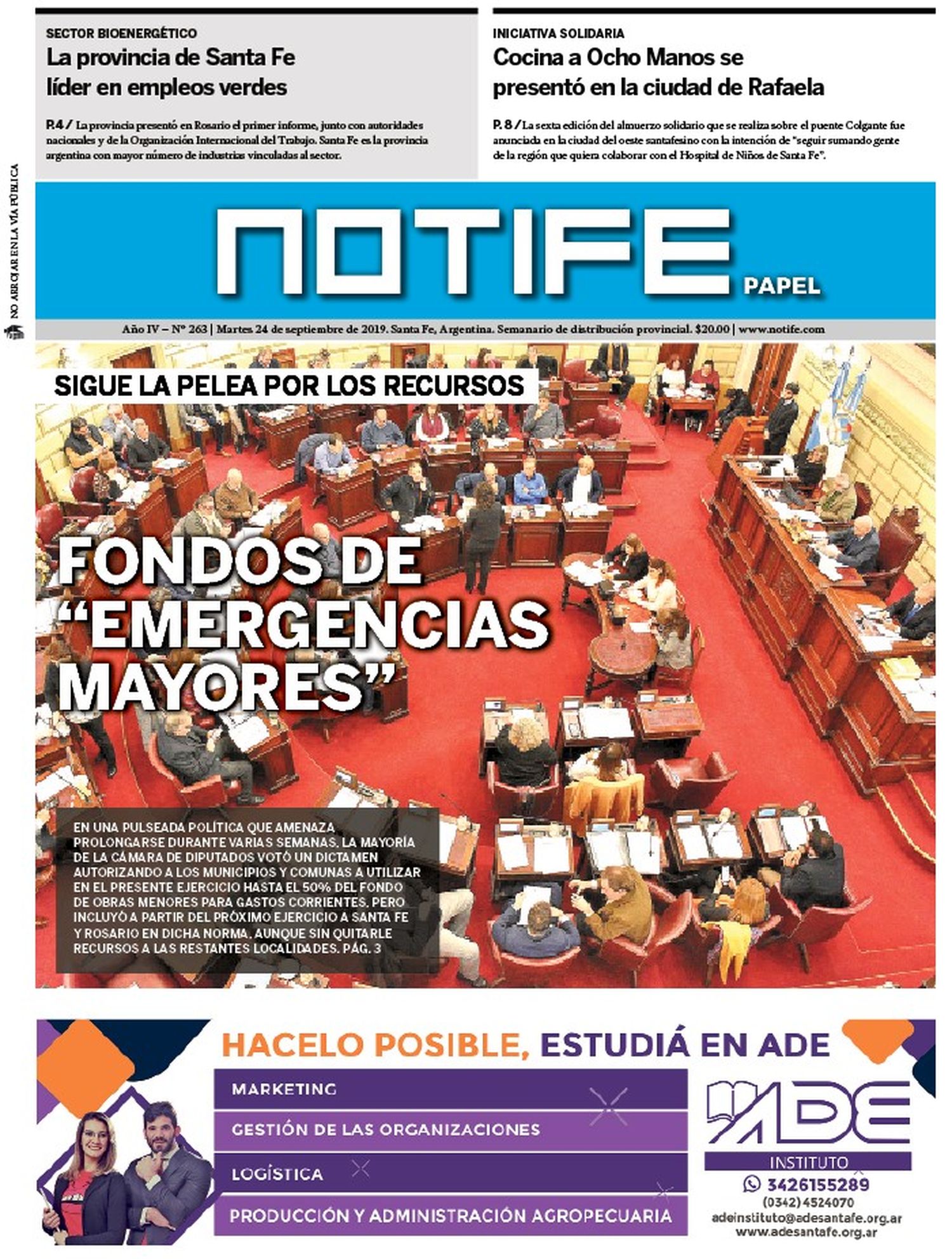 Semanario Notife: Edición N° 265