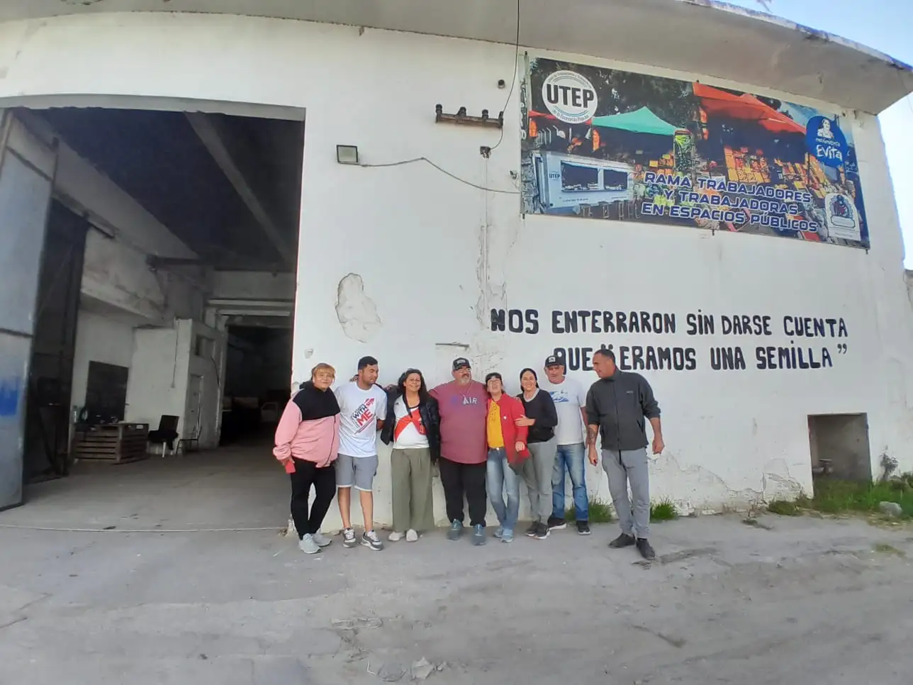 El galpón está ubicado en Gaboto 9554