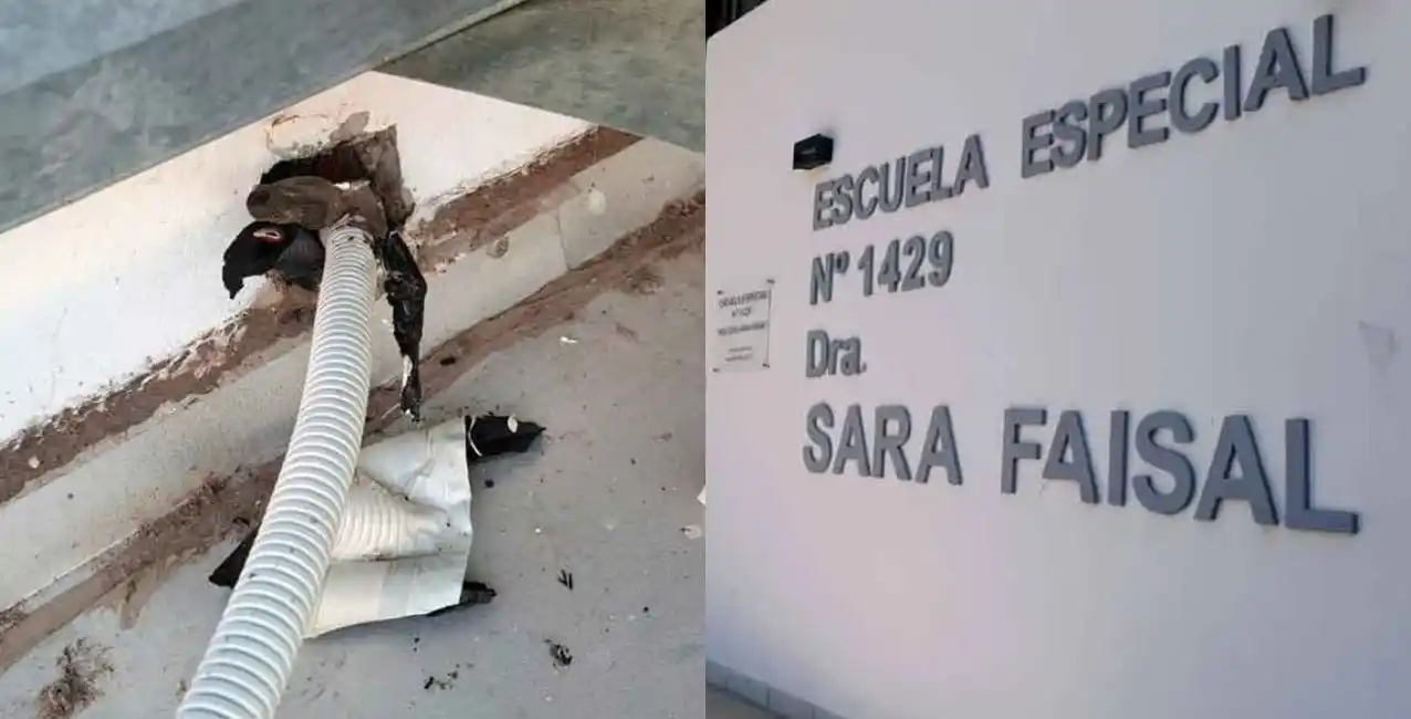 Santa Fe: delincuentes robaron cables y equipos de aire acondicionado en una escuela