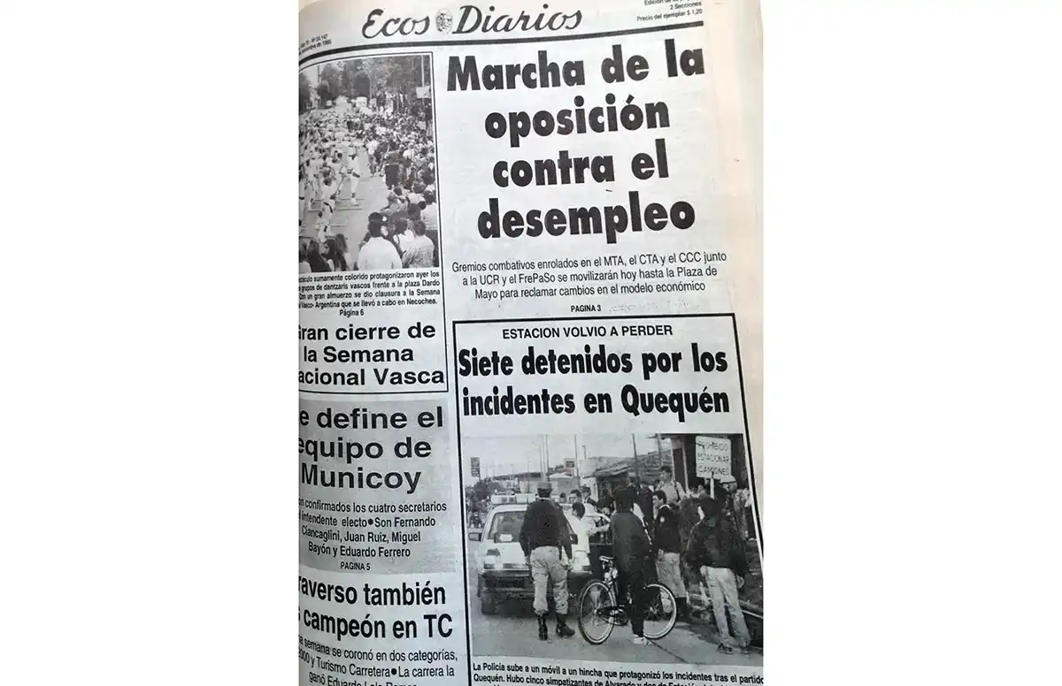 Lunes 20 de noviembre de 1995