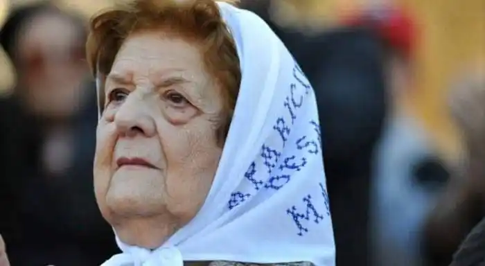 Falleció Rosa de Camarotti, integrante de Madres de Plaza de Mayo