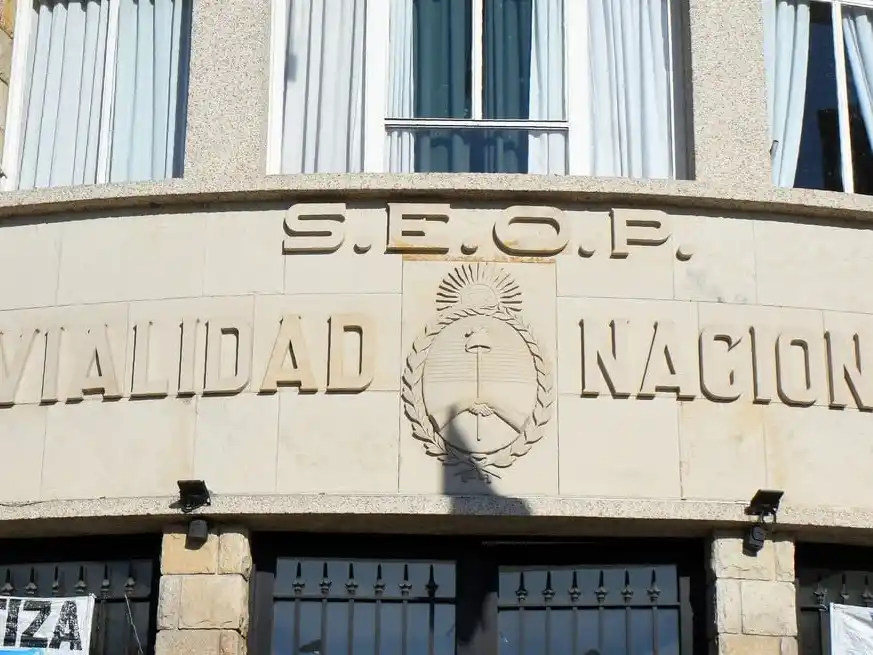 La Cámara de la Construcción alertó por el cierre de Vialidad Nacional. Foto: Guillermo Di Salvatore.