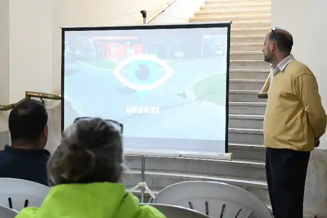 Ya son más de 900 los vecinos que forman parte del sistema “Ojos en Alerta”