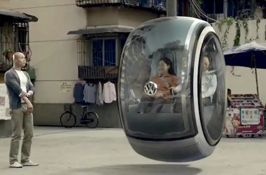 Nuevo auto volador del futuro