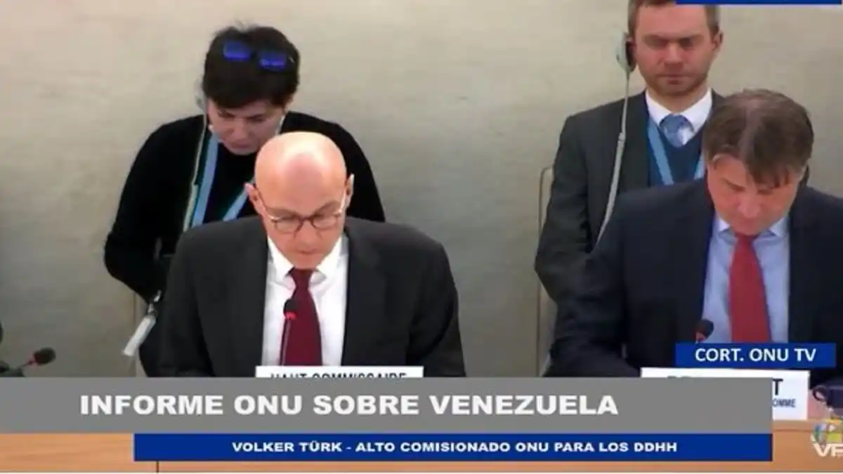 EN VENEZUELA SE SIGUEN VIOLANDO los derechos: contundente informe del Alto Comisionado de DD.HH. de la ONU