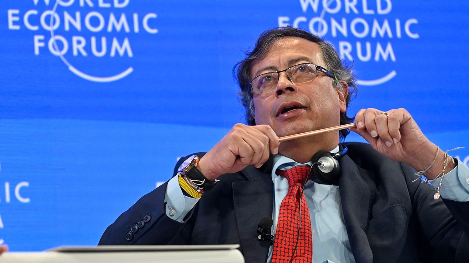 «Cambiar deuda por acción climática»: Petro en Davos