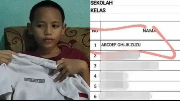 Niño nombre raro