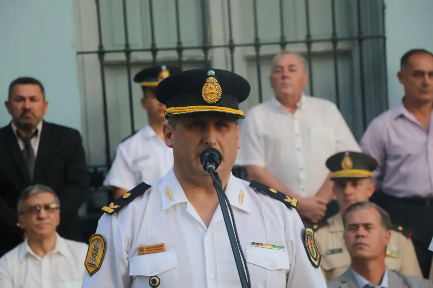 Luis Alberto Báez deja la Jefatura Departamental y asume un nuevo cargo en la Policía de Entre Ríos