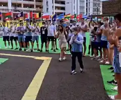 Emotivo recibimiento a Pareto en la Villa Olímpica