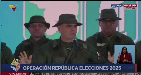 Vladimir Padrino: «Venezuela ha salido victoriosa con su democracia»