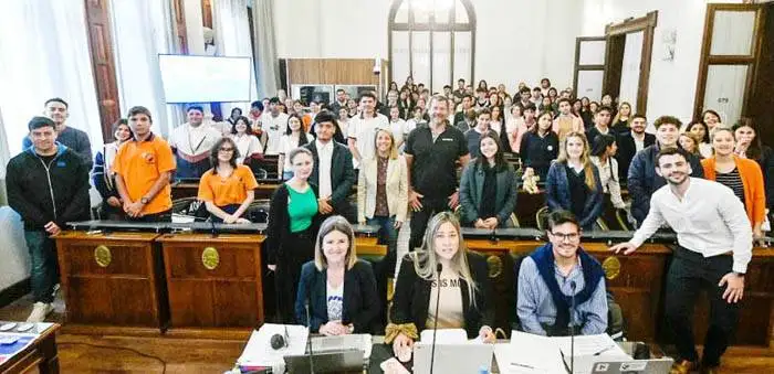 Hoy comienza la etapa provincial del Senado Juvenil Entrerriano