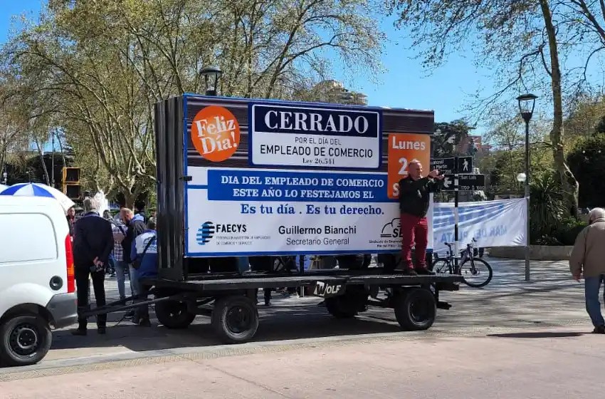 Este lunes se celebra el Día del Empleado de Comercio