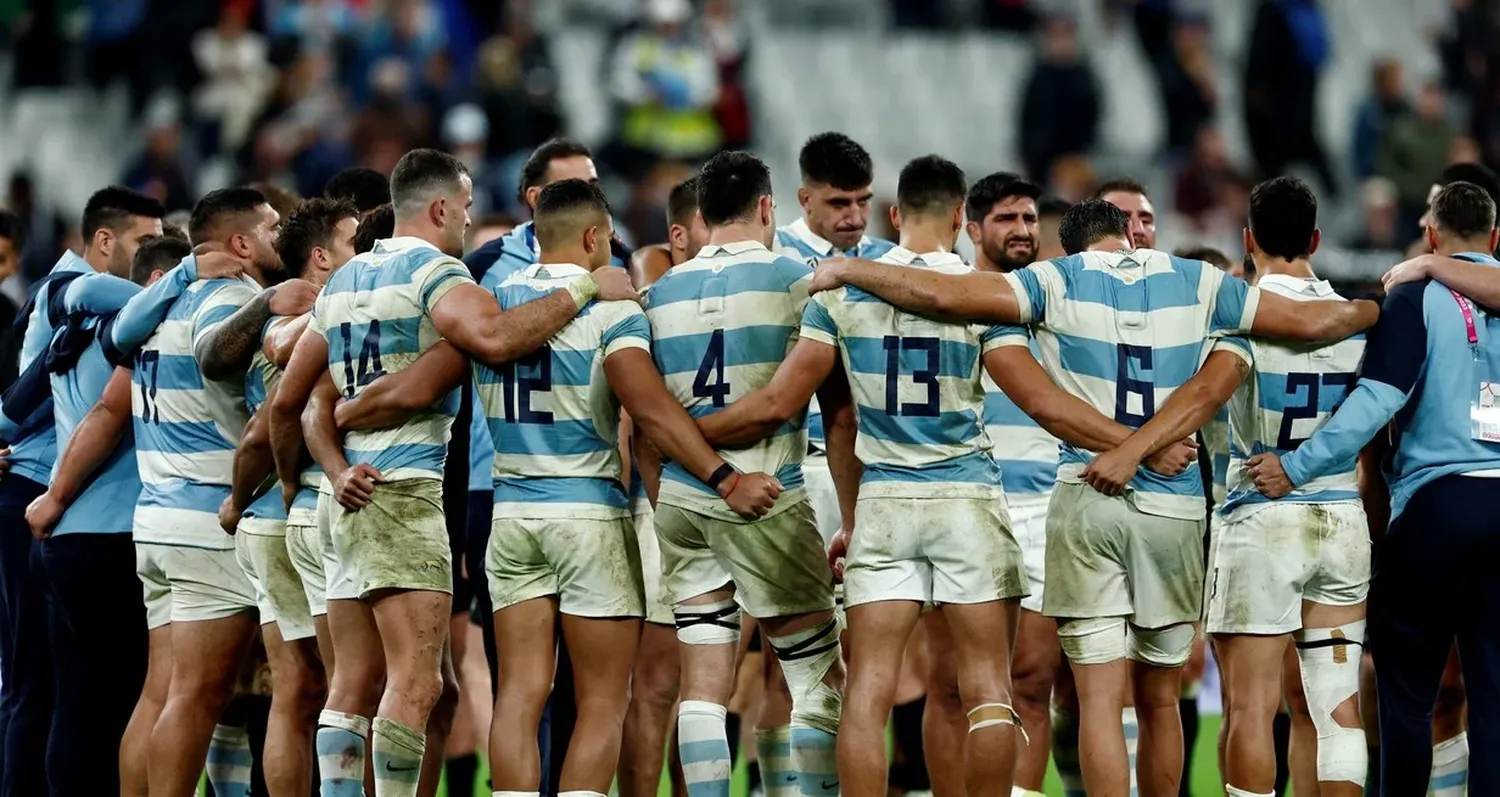 Los Pumas, más unidos que nunca. Crédito: Gonzalo Fuentes/Reuters