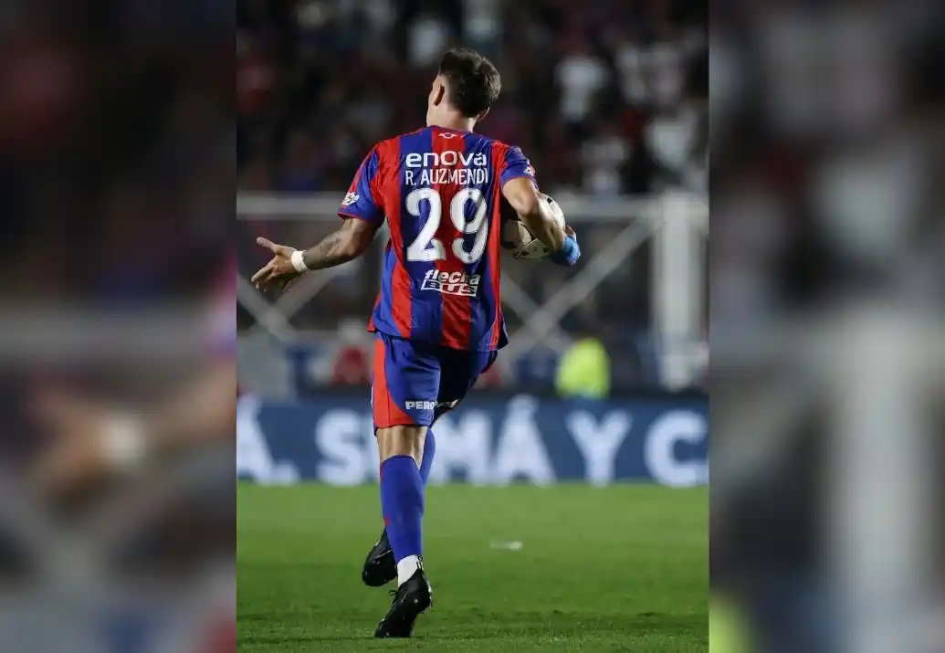 Rodrigo Auzmendi conviritó un doblete en su debut en San Lorenzo