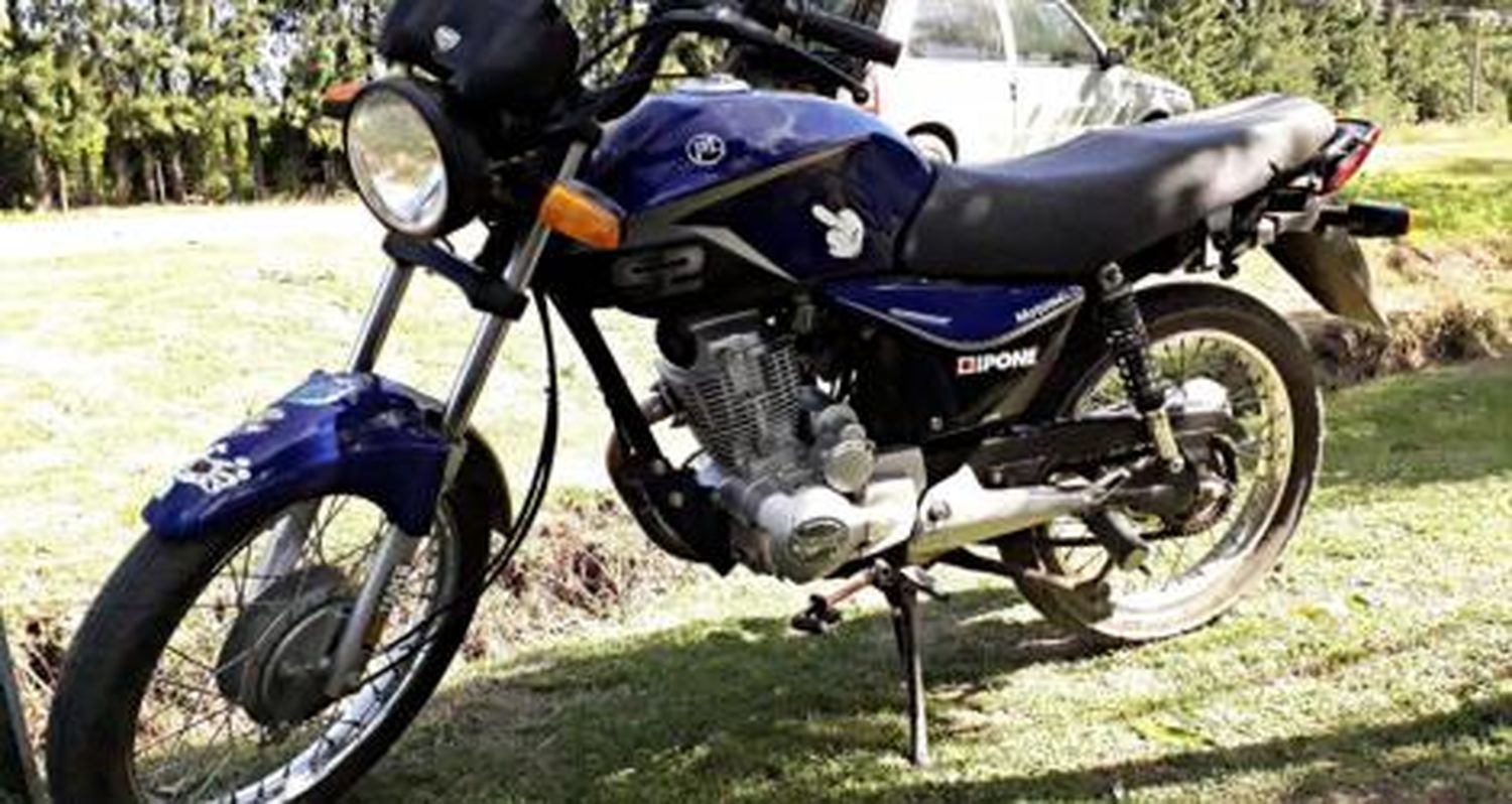 Moto robada: ofrecen recompensa