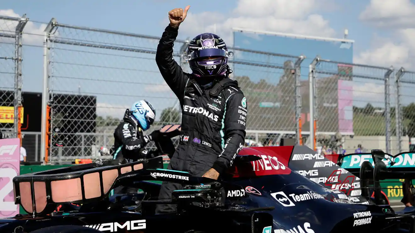 Lewis Hamilton.