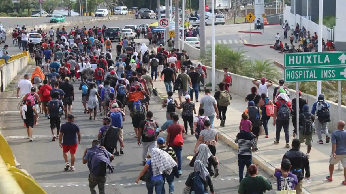 MIGRANTES VENEZOLANOS lo pasan terrible en México: «en el Darién nos cuidamos de los animales, aquí de los humanos»