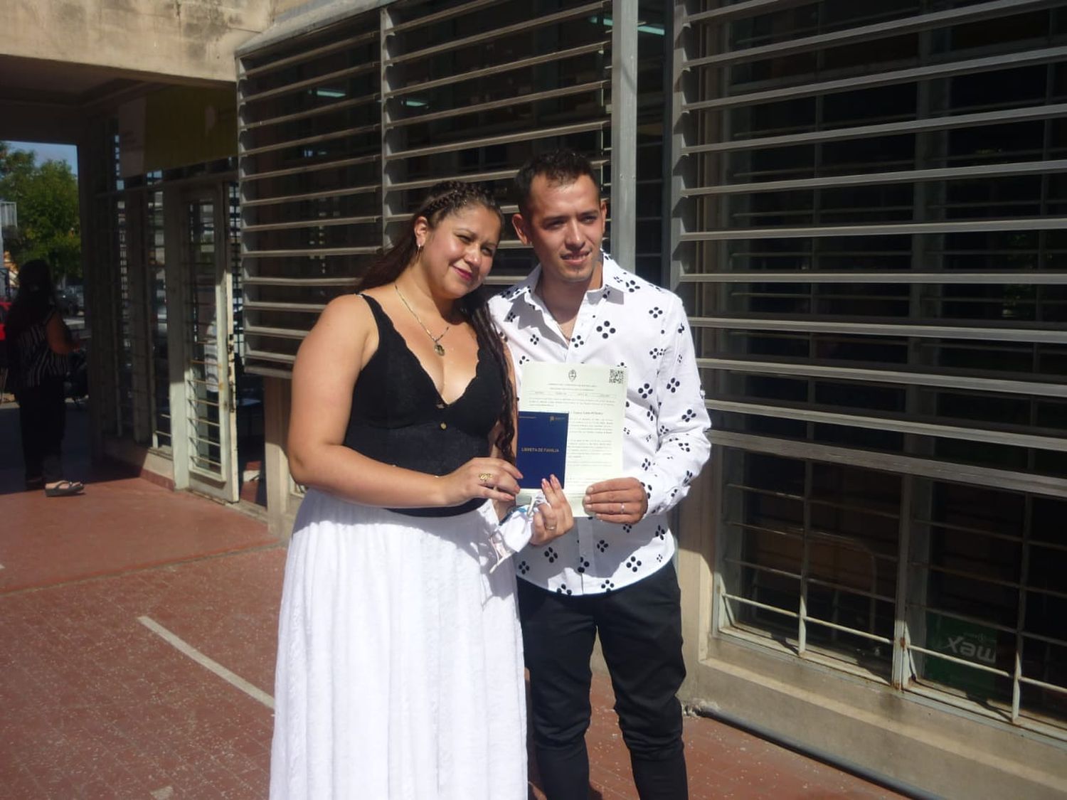 Vanesa y Hugo se casaron