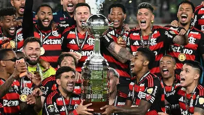 Flamengo ya es el máximo ganador brasileño de la Copa Libertadores; este sábado sumó su cuarta estrella