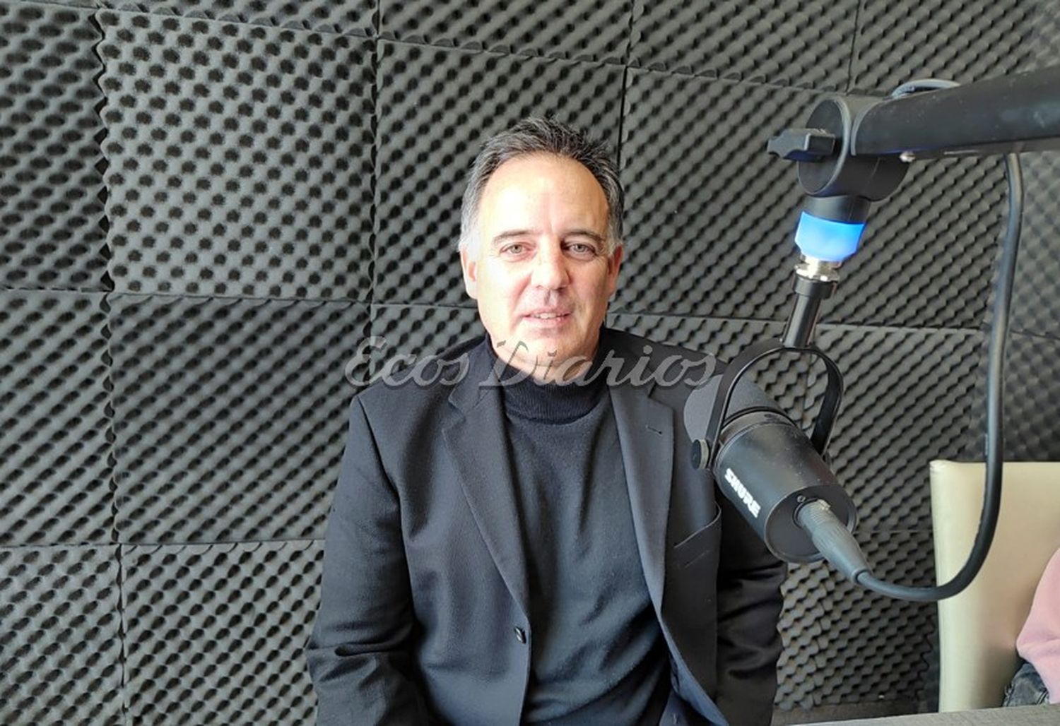 Visitó. Martín de la Canal el estudio de Ecos Radio y ofreció sus apreciaciones