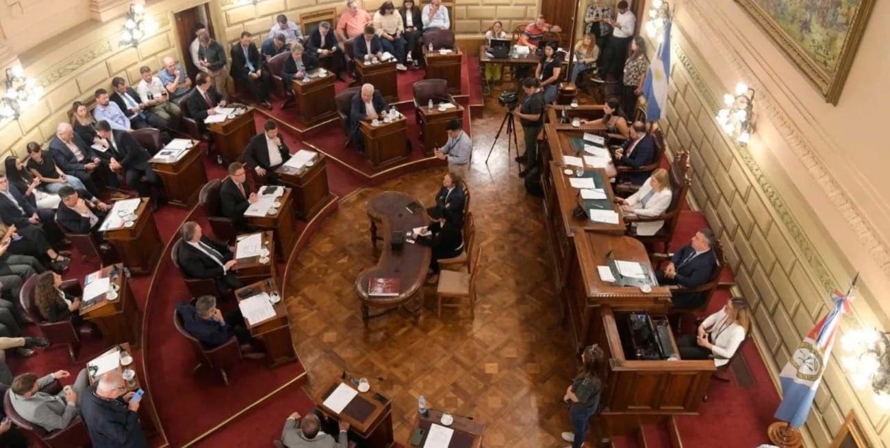 La iniciativa es del senador por San Martín, Esteban Motta. Foto: Guillermo Di Salvatore