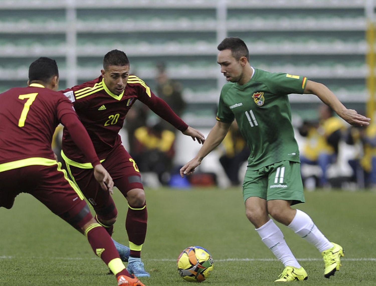 Bolivia derrotó 4 a 2 a Venezuela por la Clasificatoria sudamericana