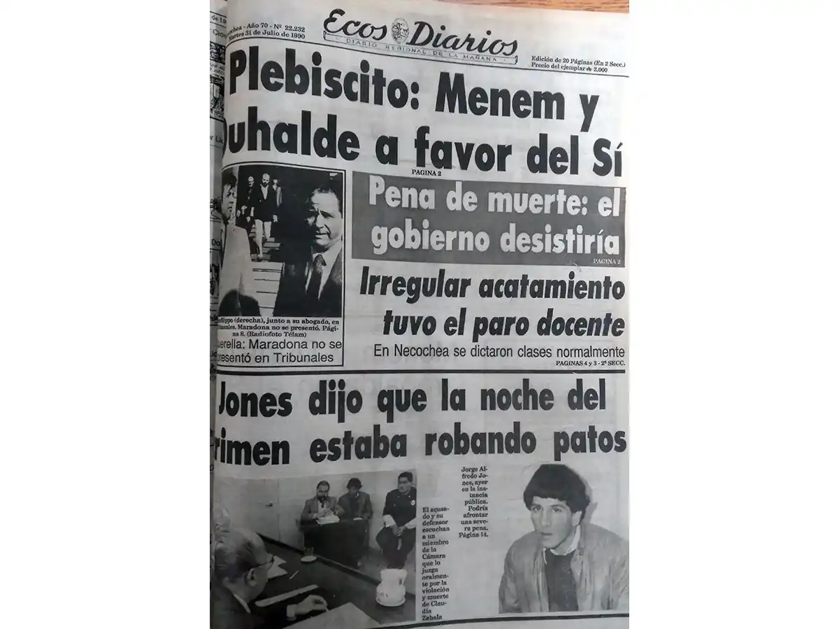 Martes 31 de julio de 1990