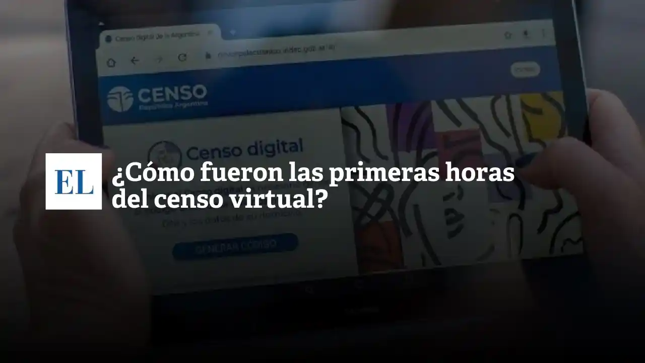 ¿Cómo fueron las primeras horas del censo virtual?
