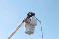 Avanza el plan de recambio de luminarias led al norte de la Ruta 226
