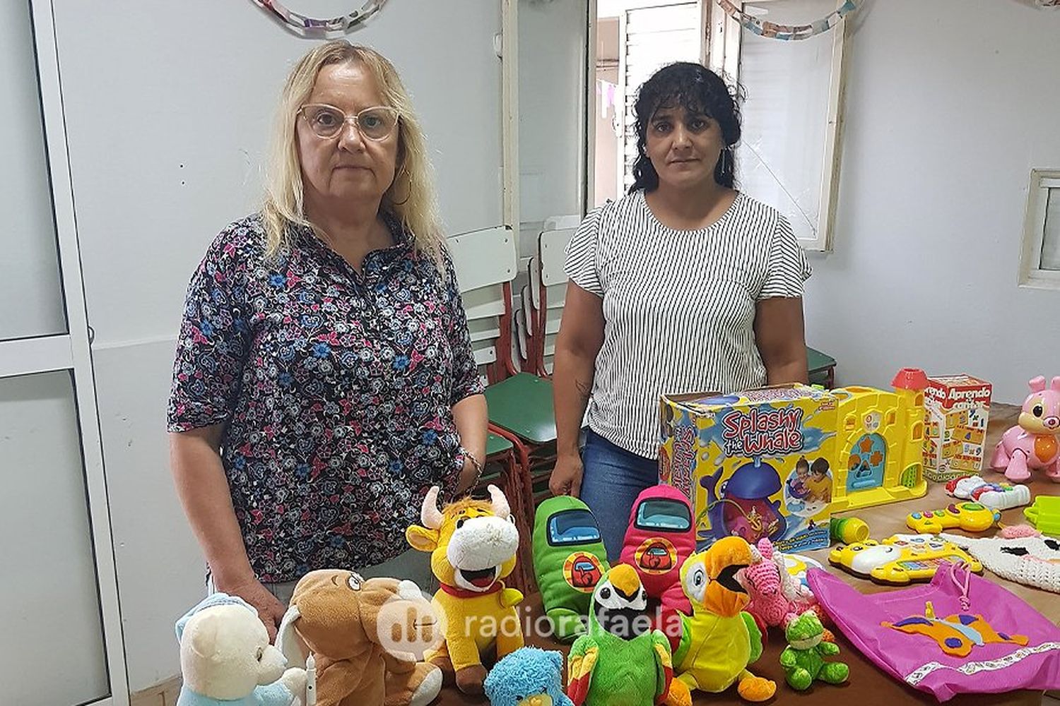 Gran colecta de juguetes en barrio Italia: “Lo mejor es que lleguen a las manos de un niño”