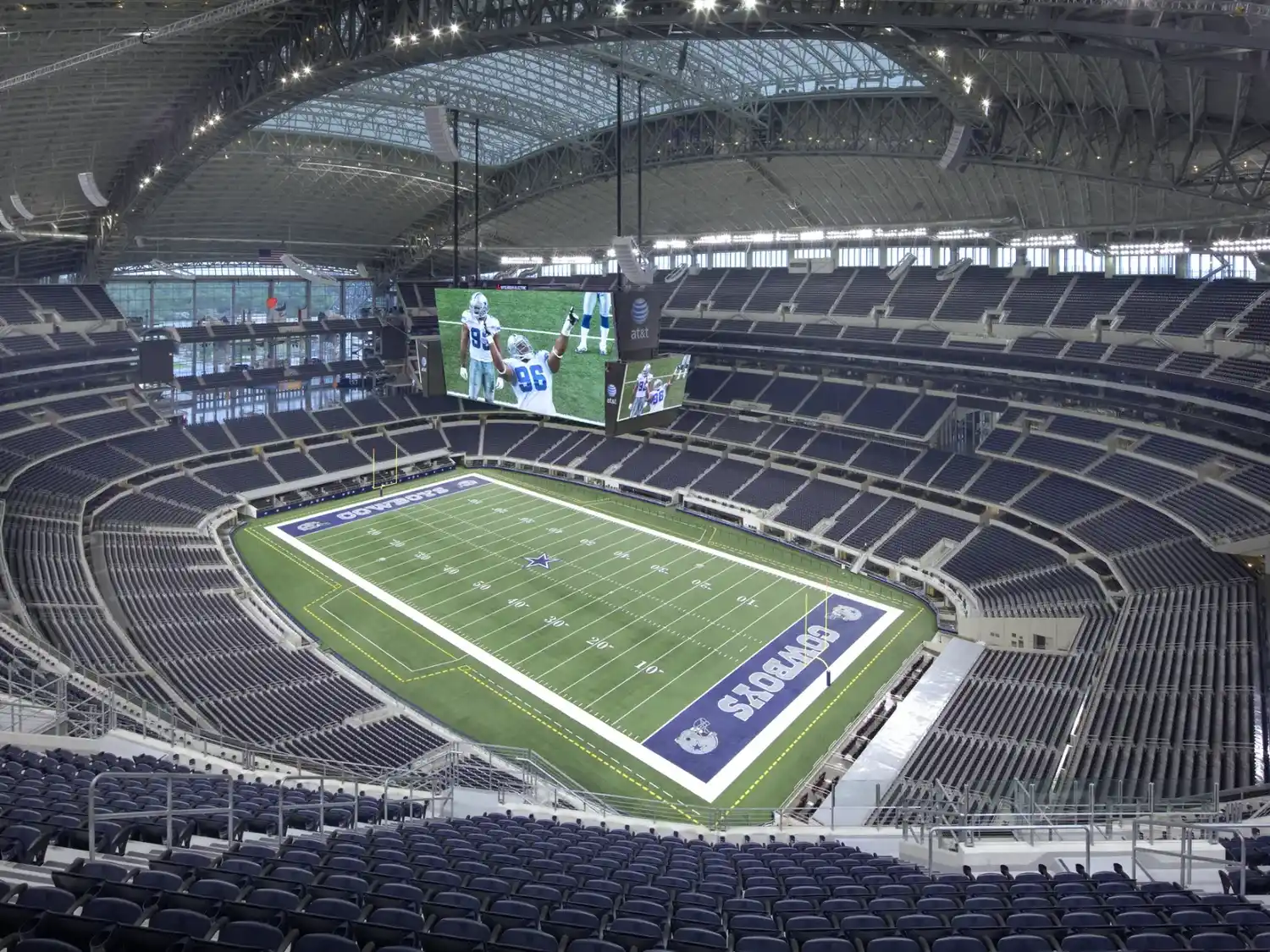 AT&T Stadium de Dallas.