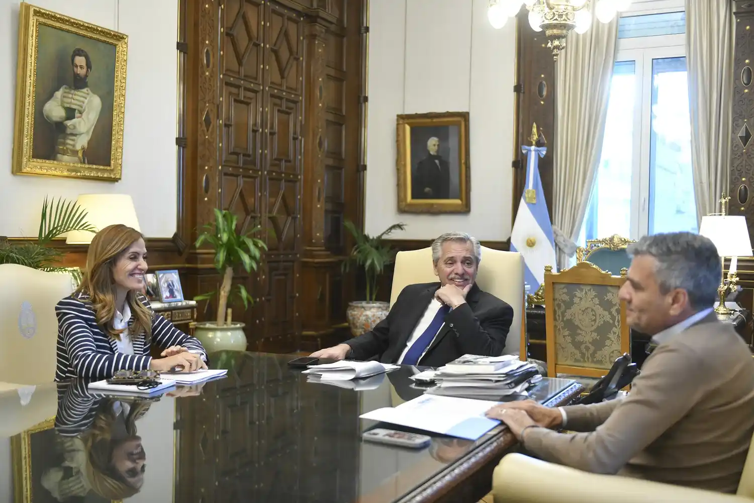 Victoria Tolosa Paz fue recibida por Alberto Fernández en Olivos y se prepara para asumir en Desarrollo Social