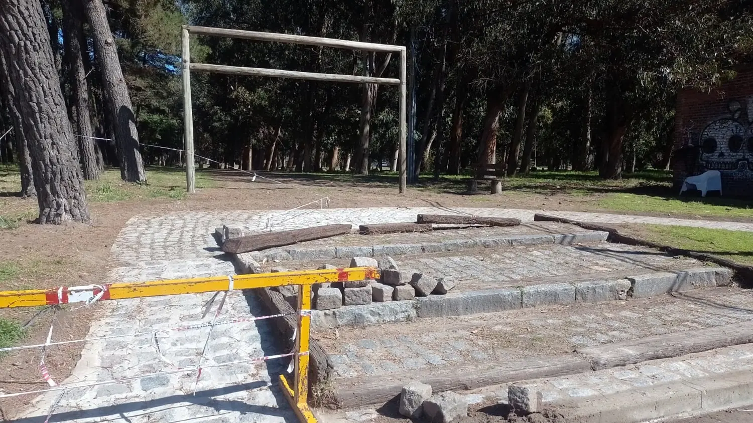 Sector de ingreso. Al Parque Lillo por 6 y 89