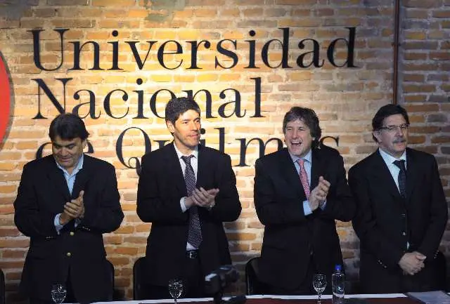 Boudou en Quilmes criticó duramente al Grupo Clarín