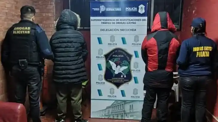 Allanamientos realizados el año pasado, permitieron desarticular dos puestos de ventas de drogas al menudeo, en Quequén