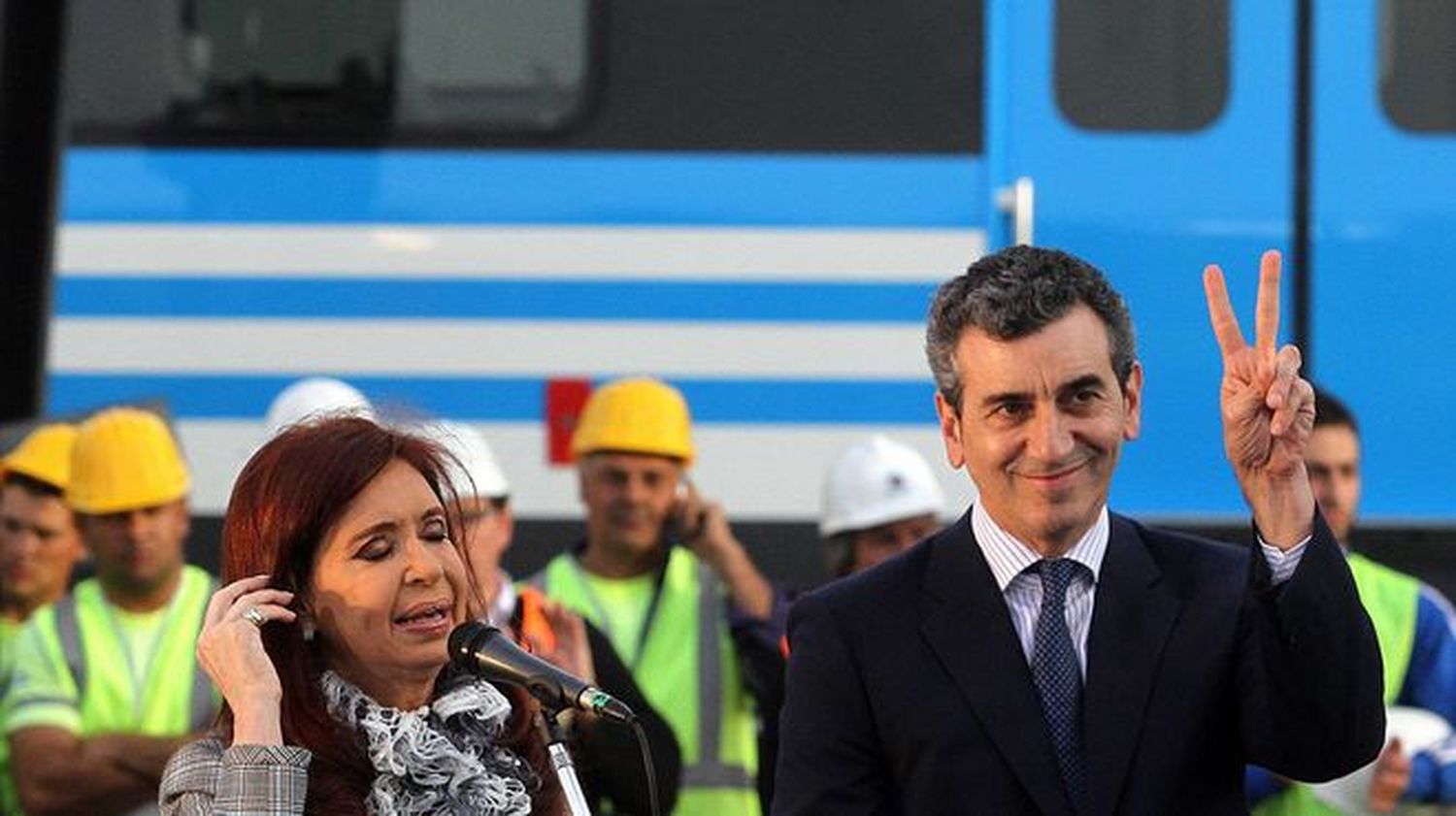 Tras el anuncio de Cristina, todos los servicios de trenes pasan a formar parte del Estado