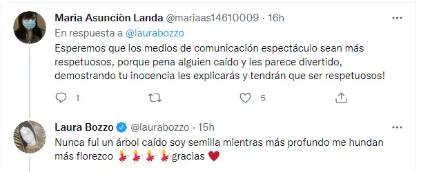 Laura Bozzo le respondió a sus seguidores. Foto Twitter