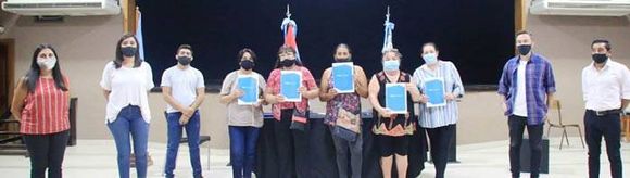 Nación, provincia y municipios  entregan microcréditos para  emprendedores de la Economía Social