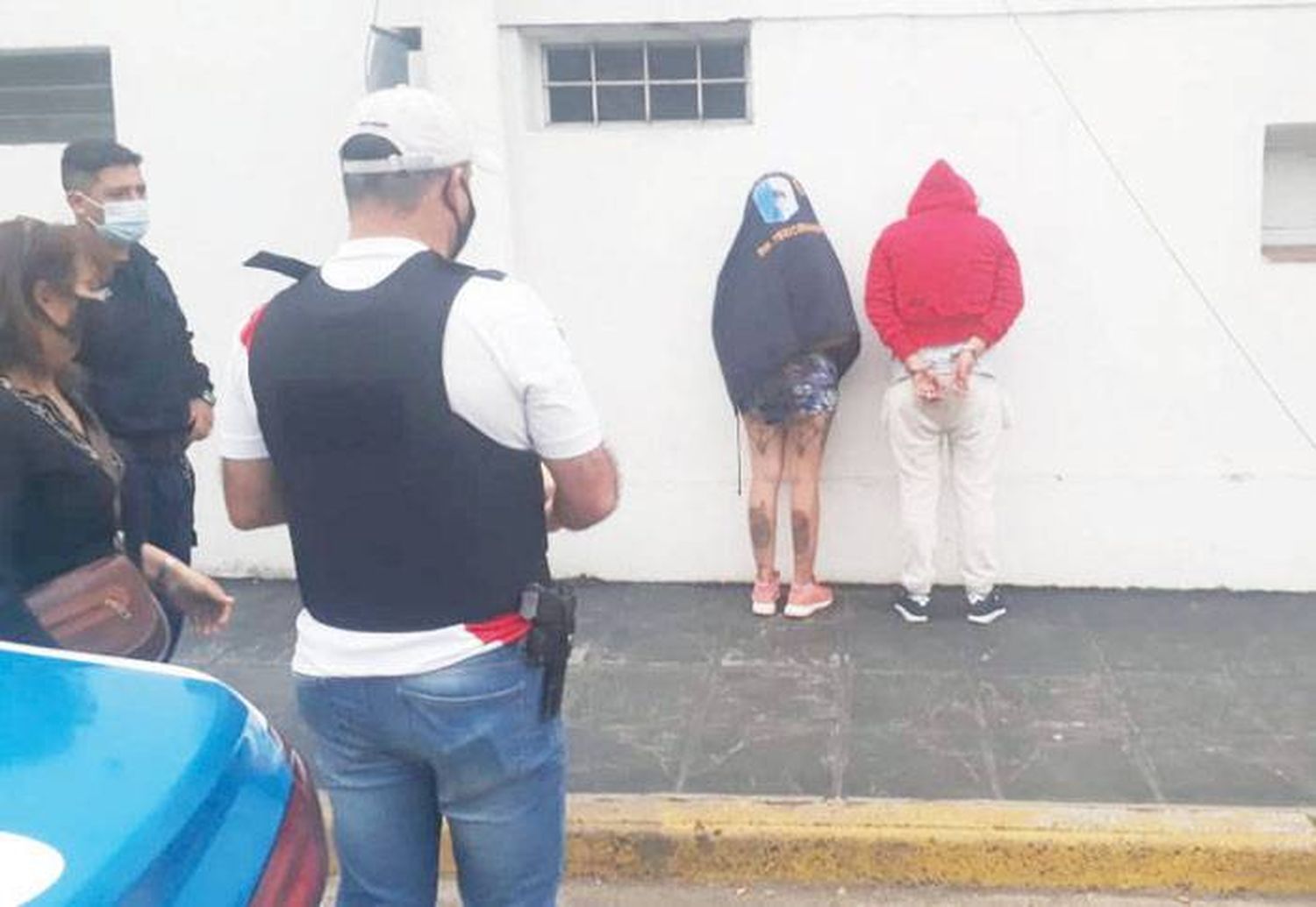 Líderes narco detenidas  tras persecución