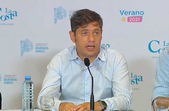 Kicillof: "La vacunación masiva será la única forma de terminar con el coronavirus”