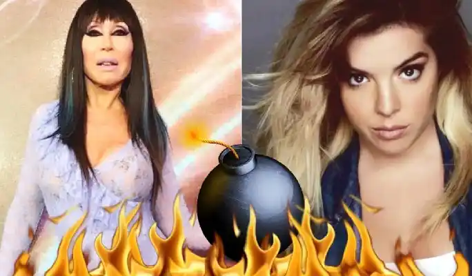 El cruce menos pensado: Moria Casán, filosísima con Dalma Maradona 