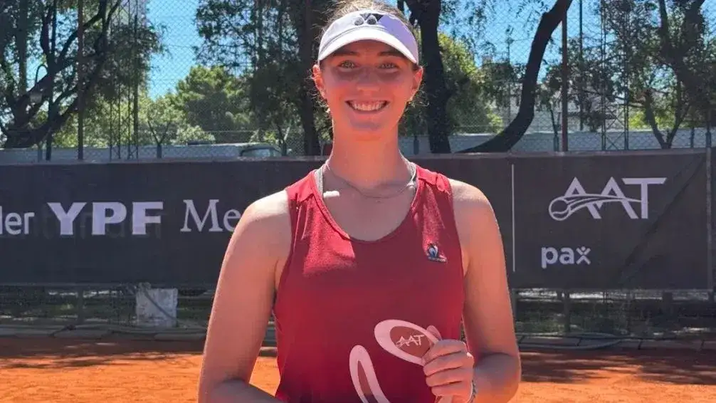 Agustina Grassi no pudo llegar al cuadro principal